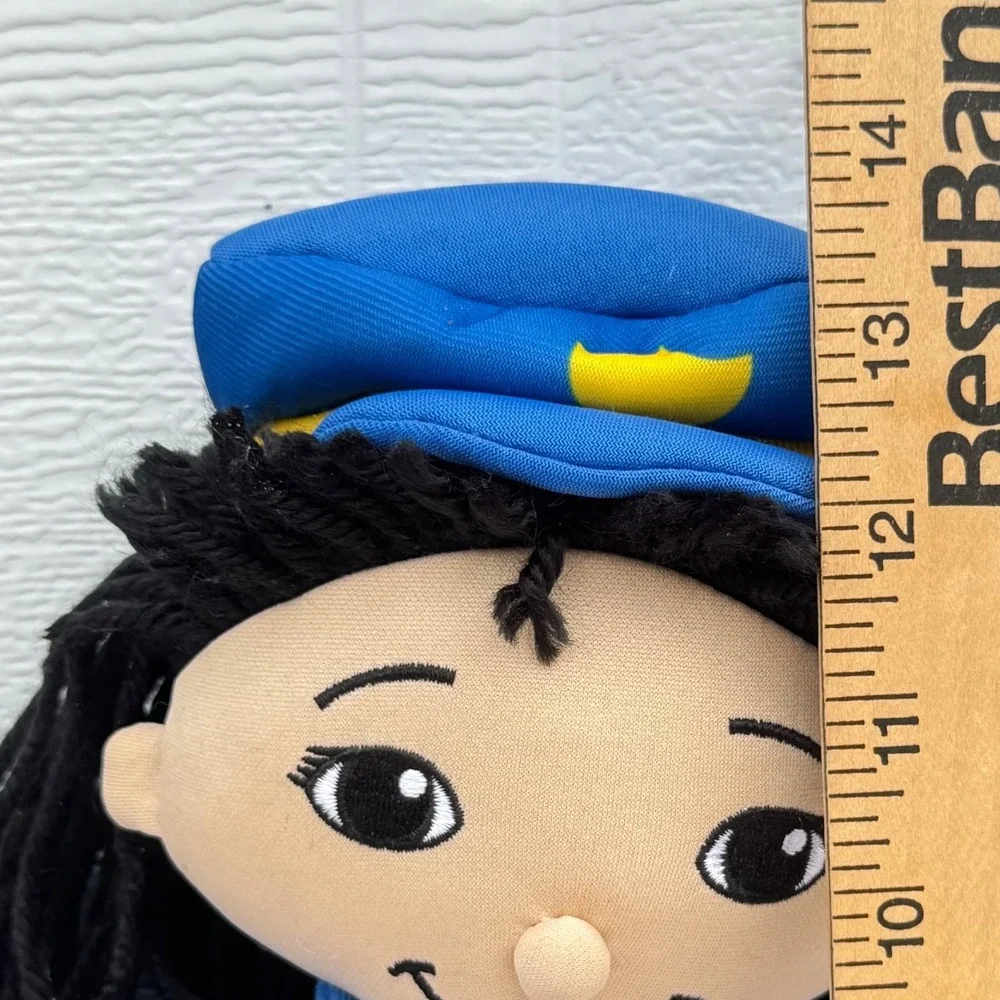 Lakeshore Learning Police Officer Plush Doll Career Toy 14in